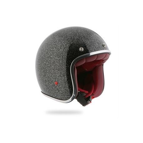 Casque jet Pearl Indianapolis rouge  -Stormer 