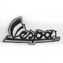 Patch Thermocollant Ou à Coudre VESPA - Écusson Motif Scooter - Décoration Vêtement, Sac, Casque
