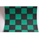 Grip de skate damiers vert & noir - dimensions: 80 x 22 cm