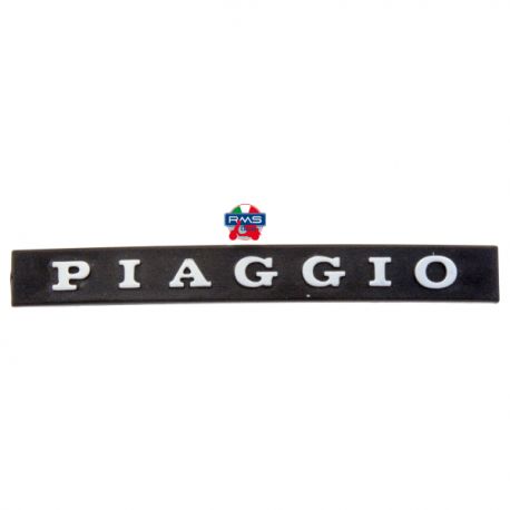 Monogramme / Insigne de descente de klaxon “PIAGGIO“ - Vespa