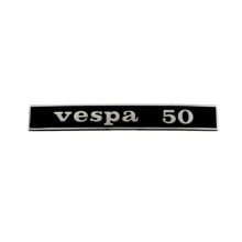 Monogramme / insigne d'aile “Vespa 50“, 13 cm, (2 insert L: 10,8 cm) - Vespa small frame 50 Special, V5A