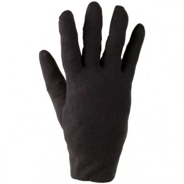 Gants (sous-gants) soie noir - Taille M - BoyScoot Shop